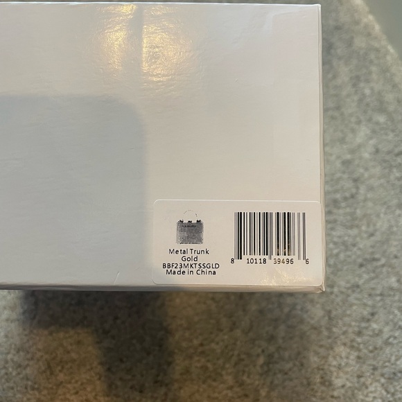 Brandon Blackwood Mini Kendrick Trunk in Gold Metal - Picture 10 of 13